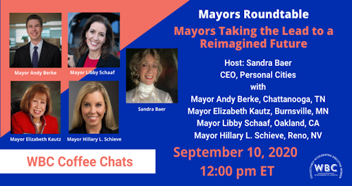 Event: Women Business Collaborative  Mayors Roundtable: Mayors Taking the Lead to a Reimagined Future